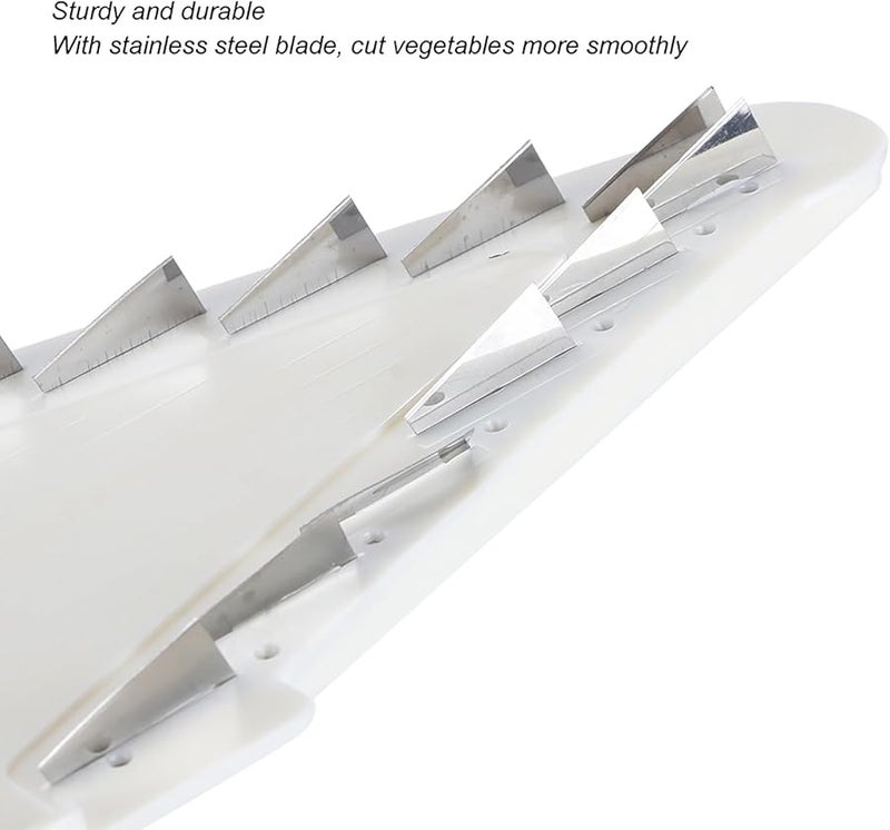 3 In 1 Stainless Steel Mandoline Slicer With Hand Guard Multifunctional Vegetable Potato Cheese Grater - Image 5